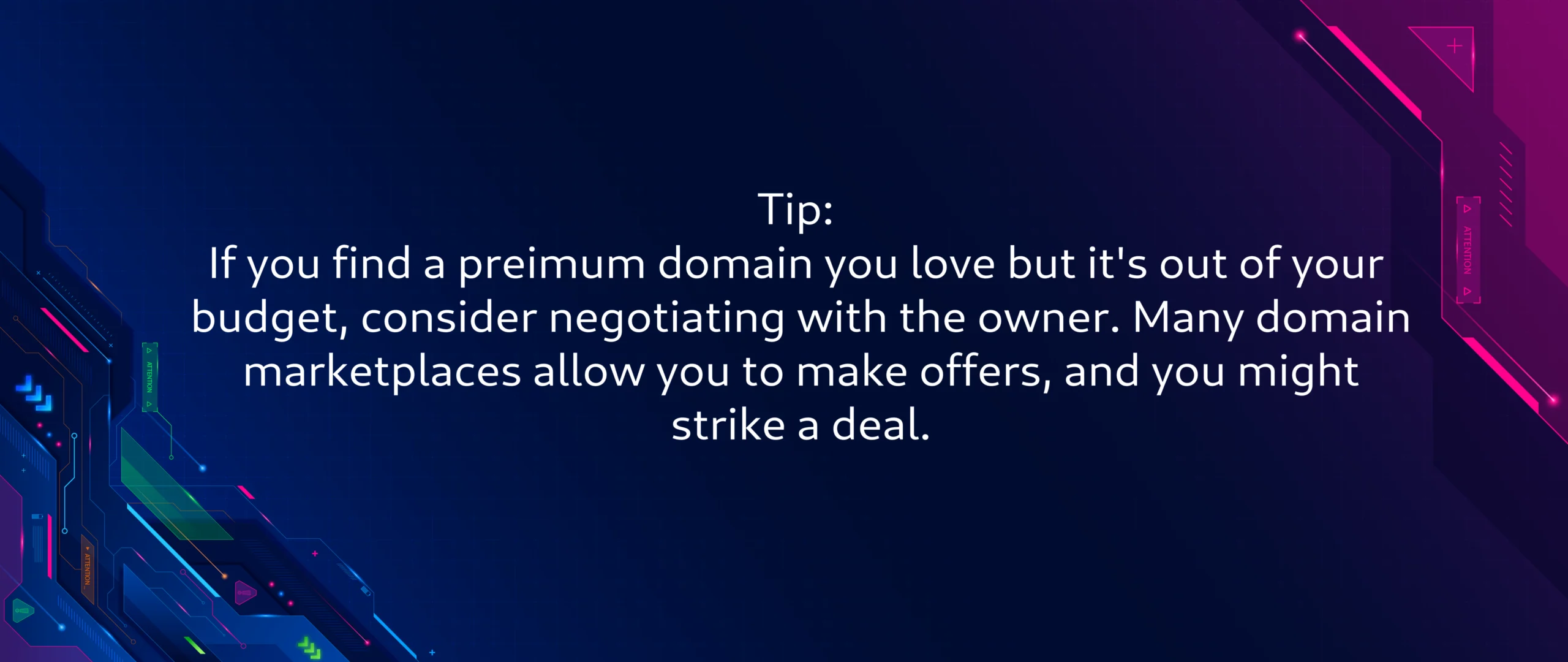 Purchasing a Domain Name for a Website